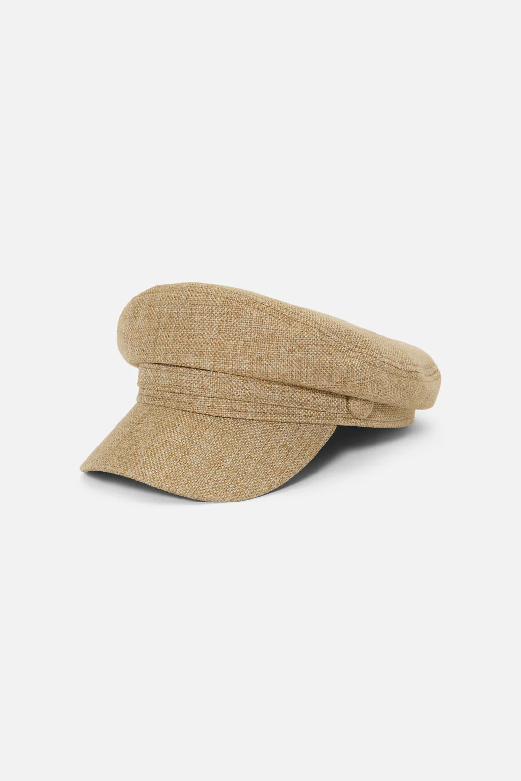 Tan Button Page Hat - Image 4