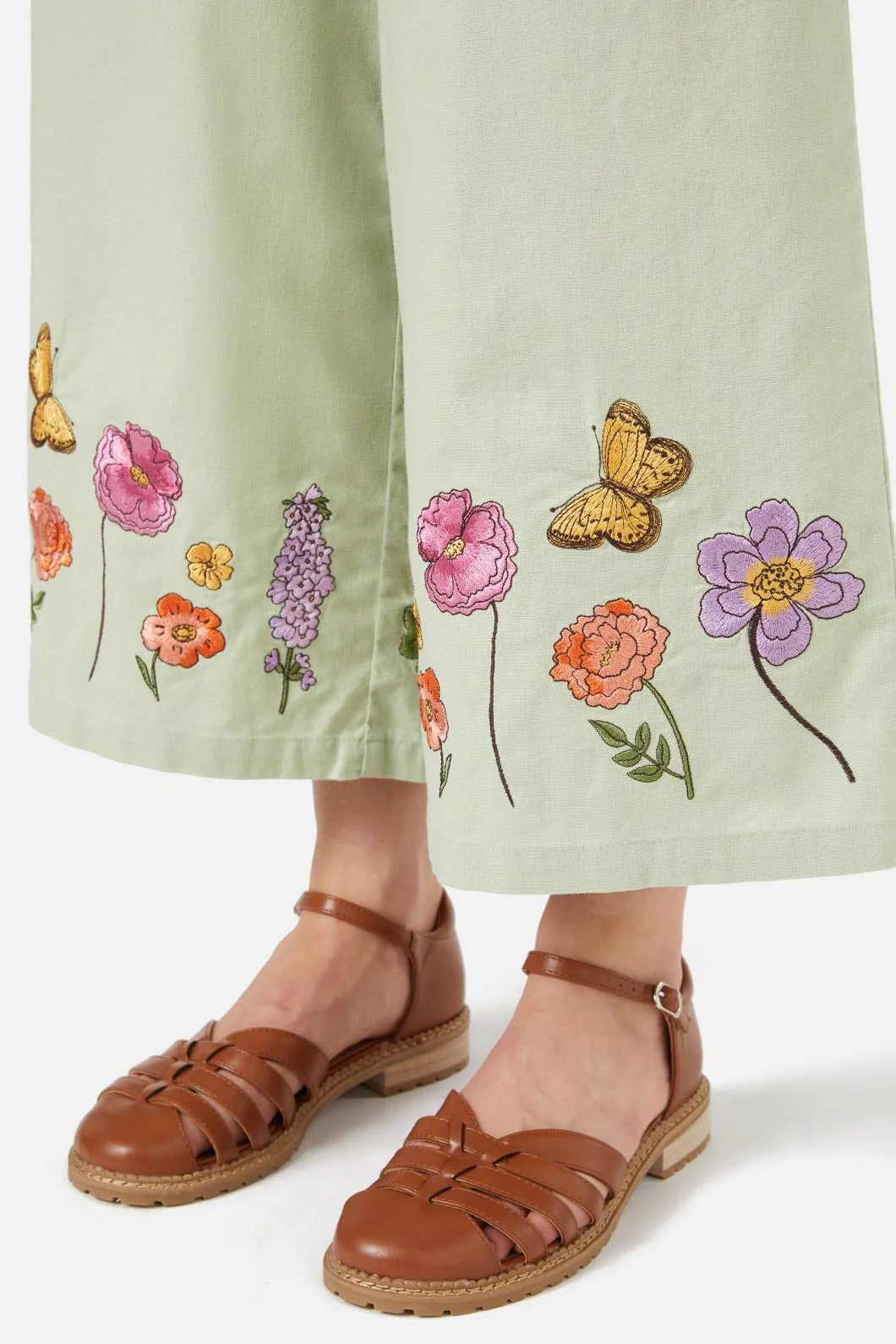 Tan Elizabeth Sandals - Image 2