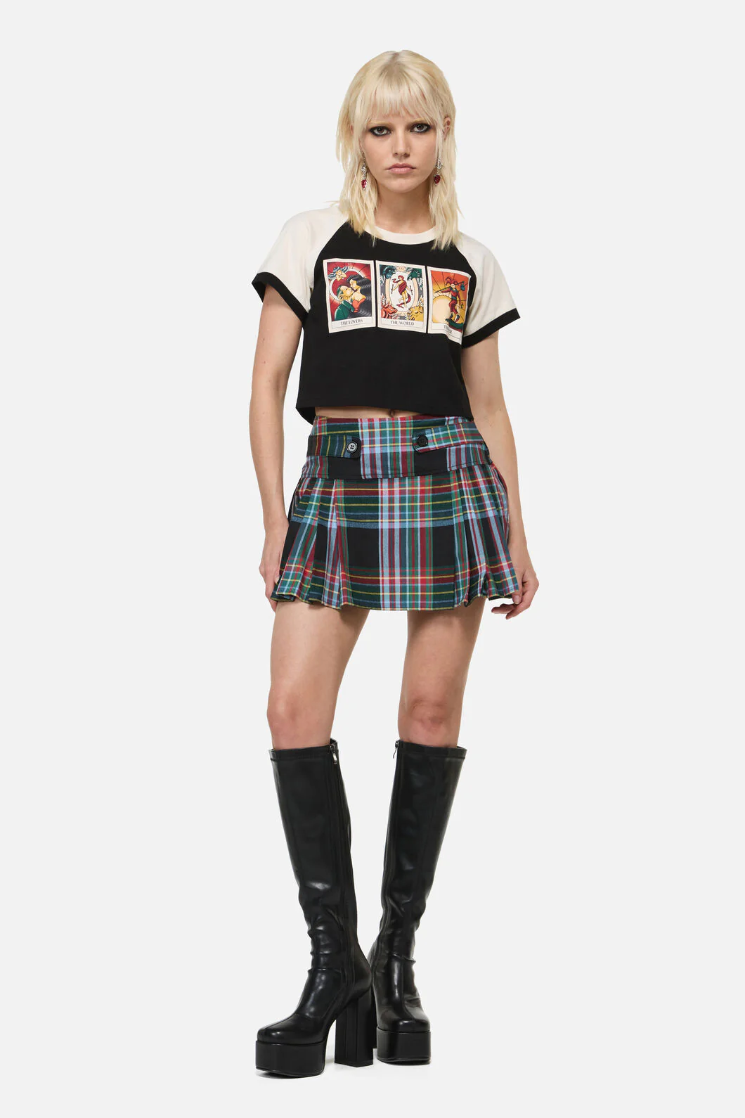 Tarot Card Raglan Tee - Image 4