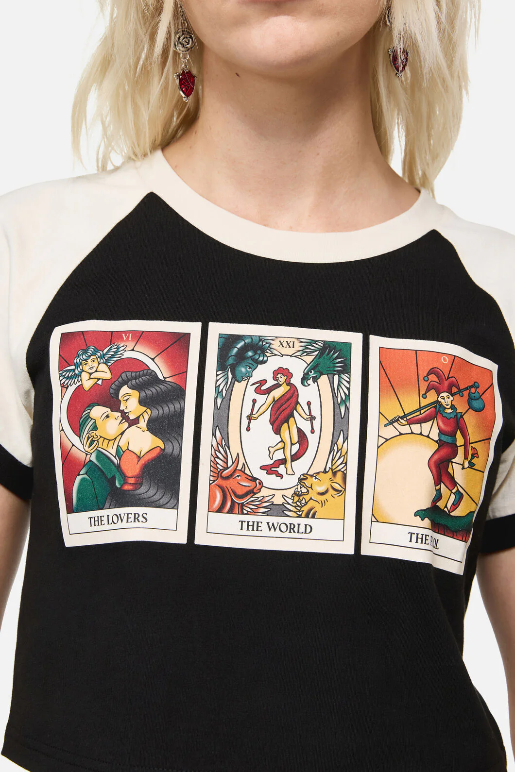 Tarot Card Raglan Tee - Image 5
