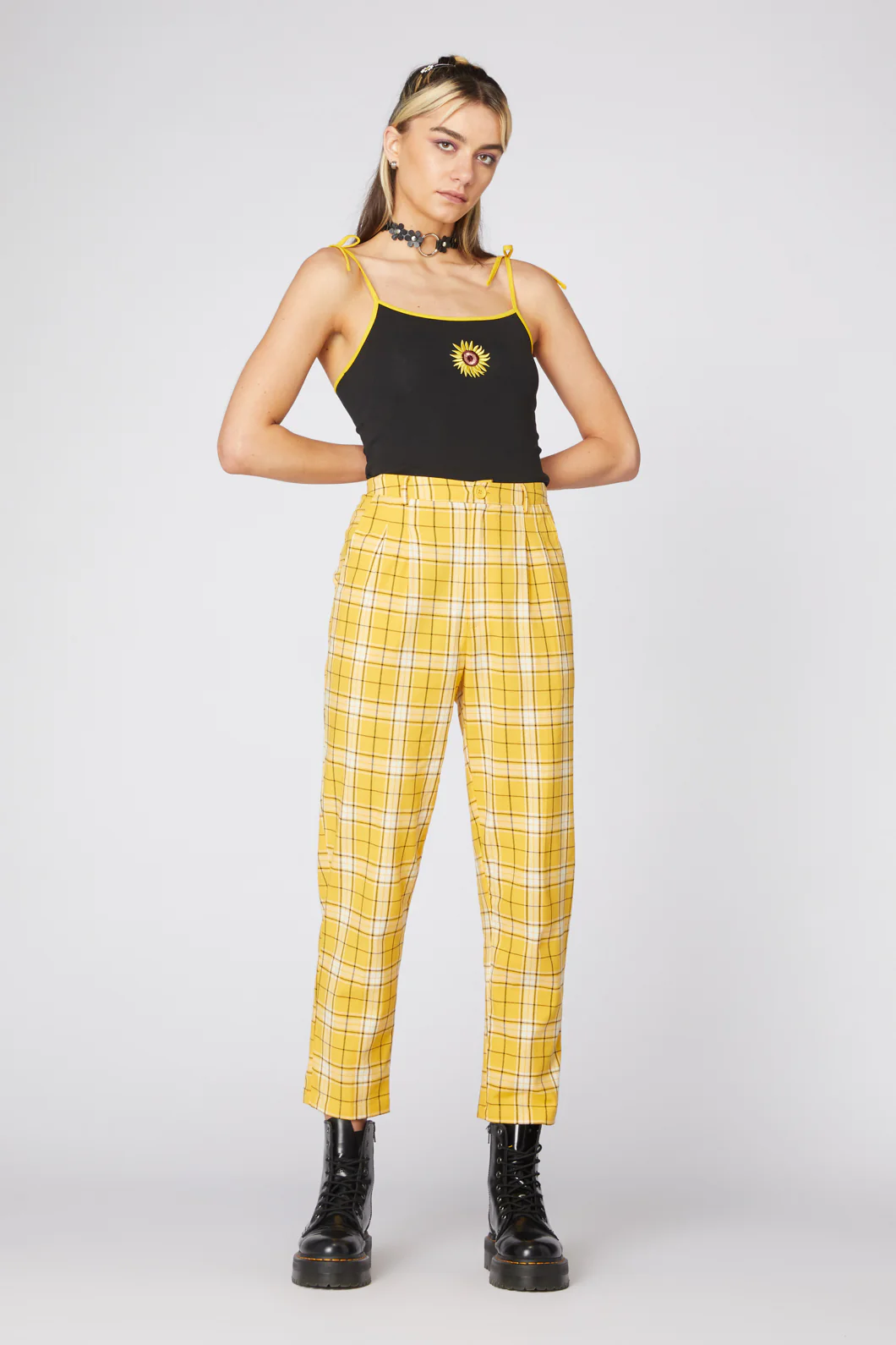 Tartan Mood Straight Leg Pan - Image 6