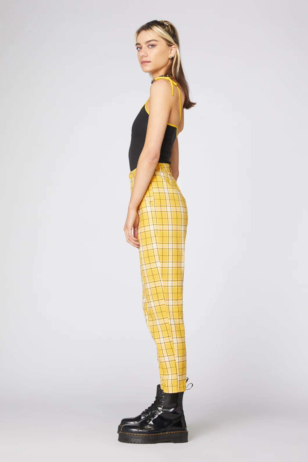 Tartan Mood Straight Leg Pan - Image 8
