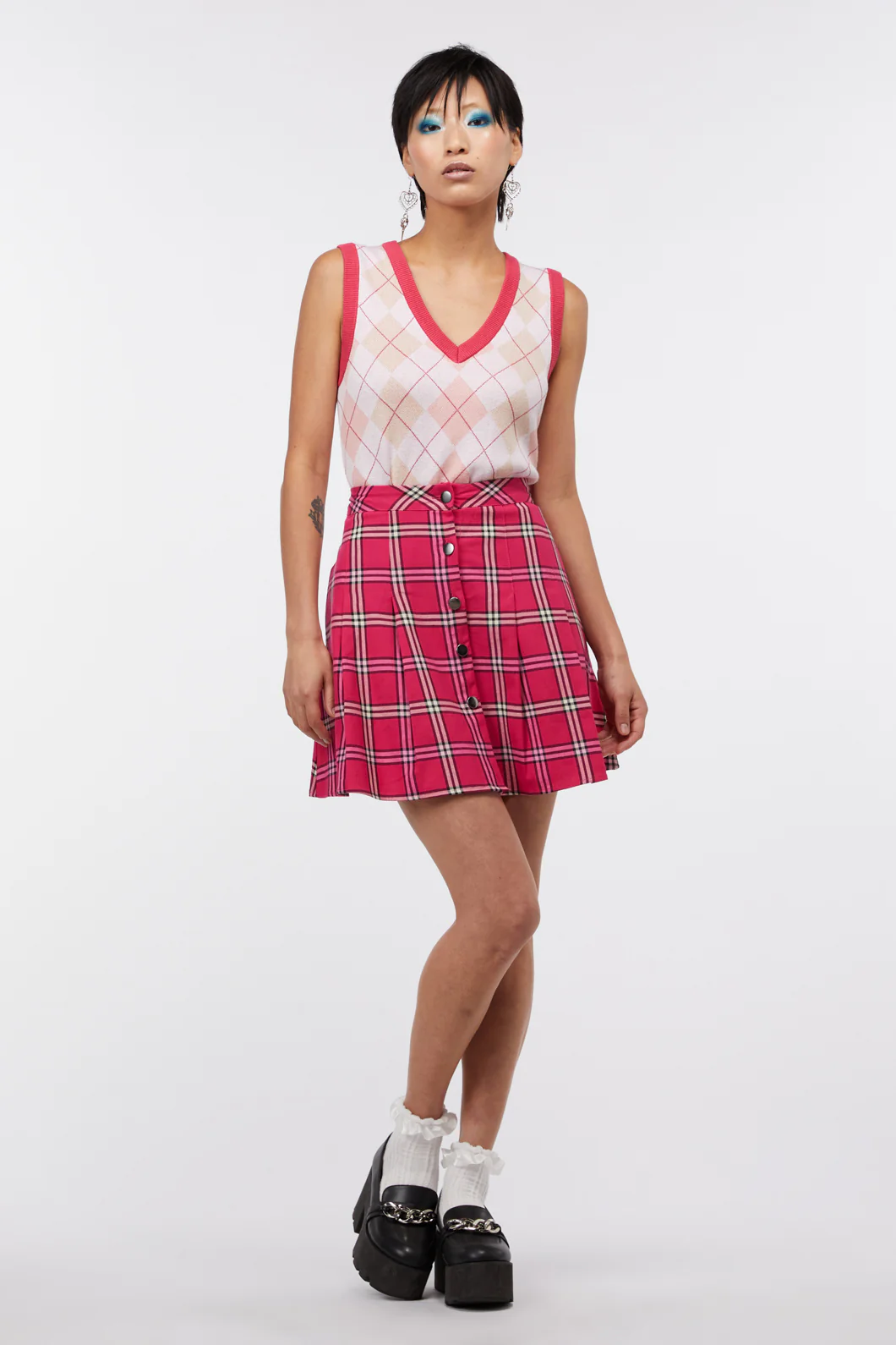 Tartan Skater Skirt - Image 2