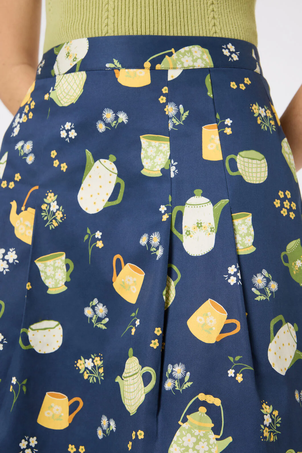 Tea Time Pleat Skirt - Image 5