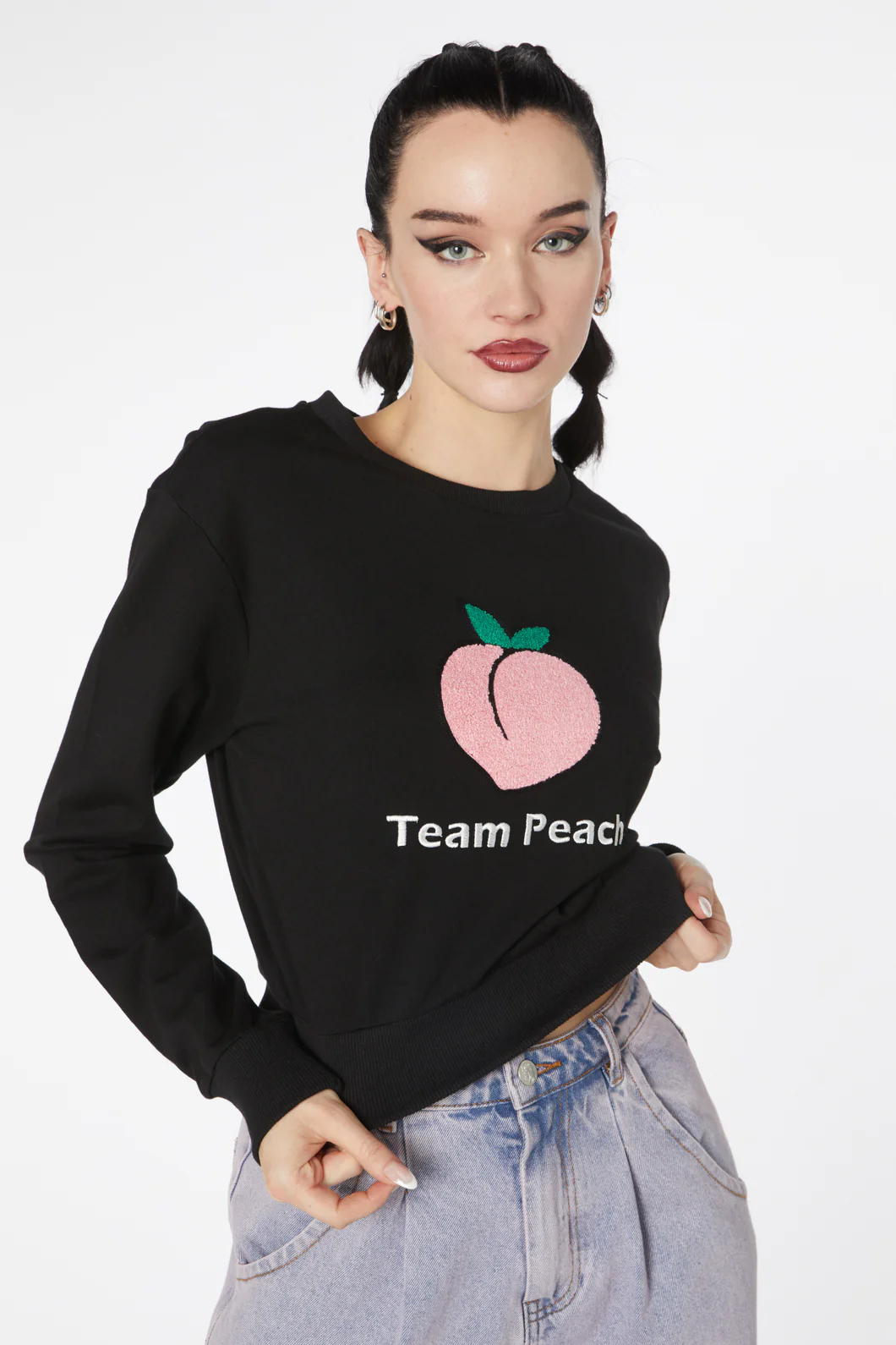 Team Peach Cotton Sweater - Image 2