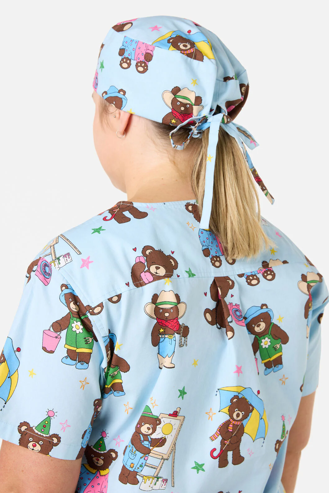 Teddy Bear Scrub Hat - Image 2