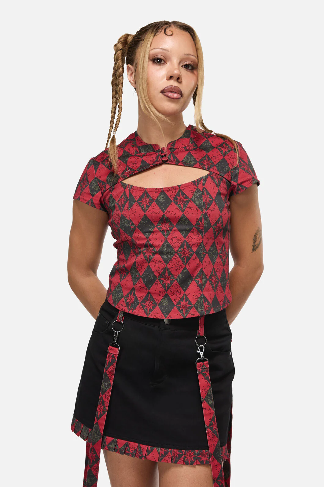 The End Goth Top