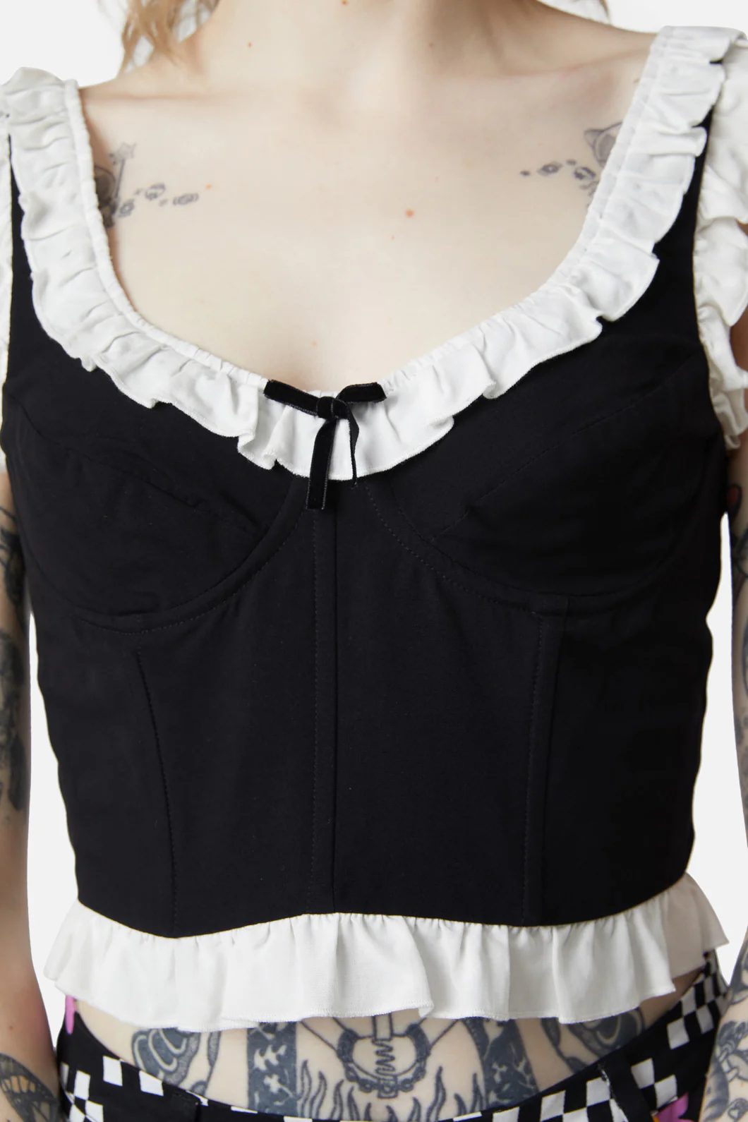 Theos Picnic Ruffle Corset - Image 3