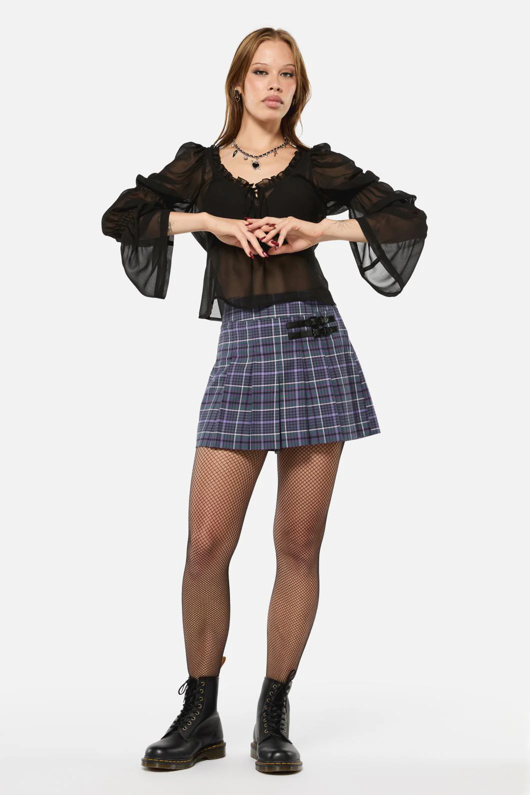 Thicket Tartan Skort - Image 2