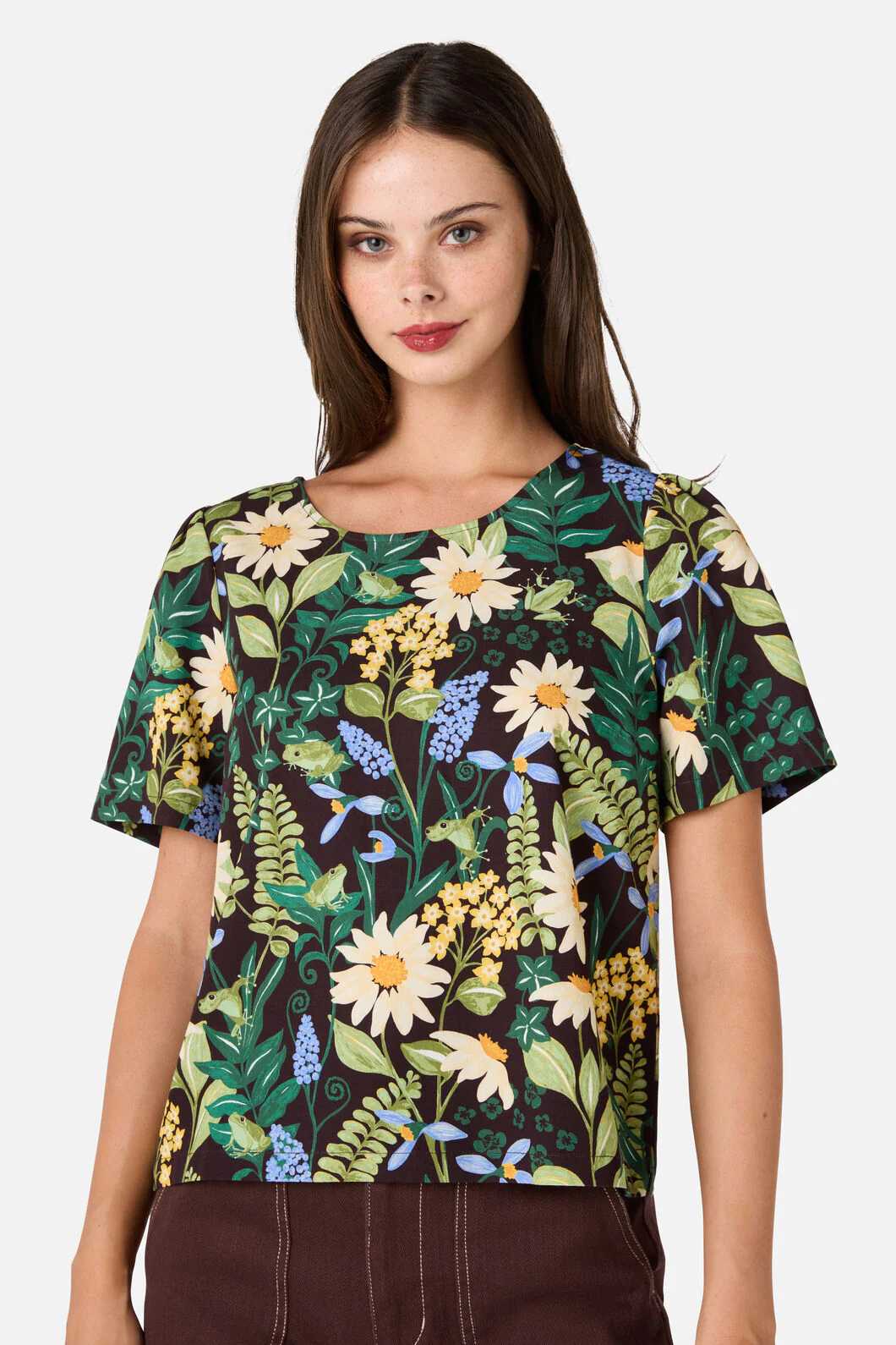 Tiana Tree Frog Short Sleeve Top - Image 2