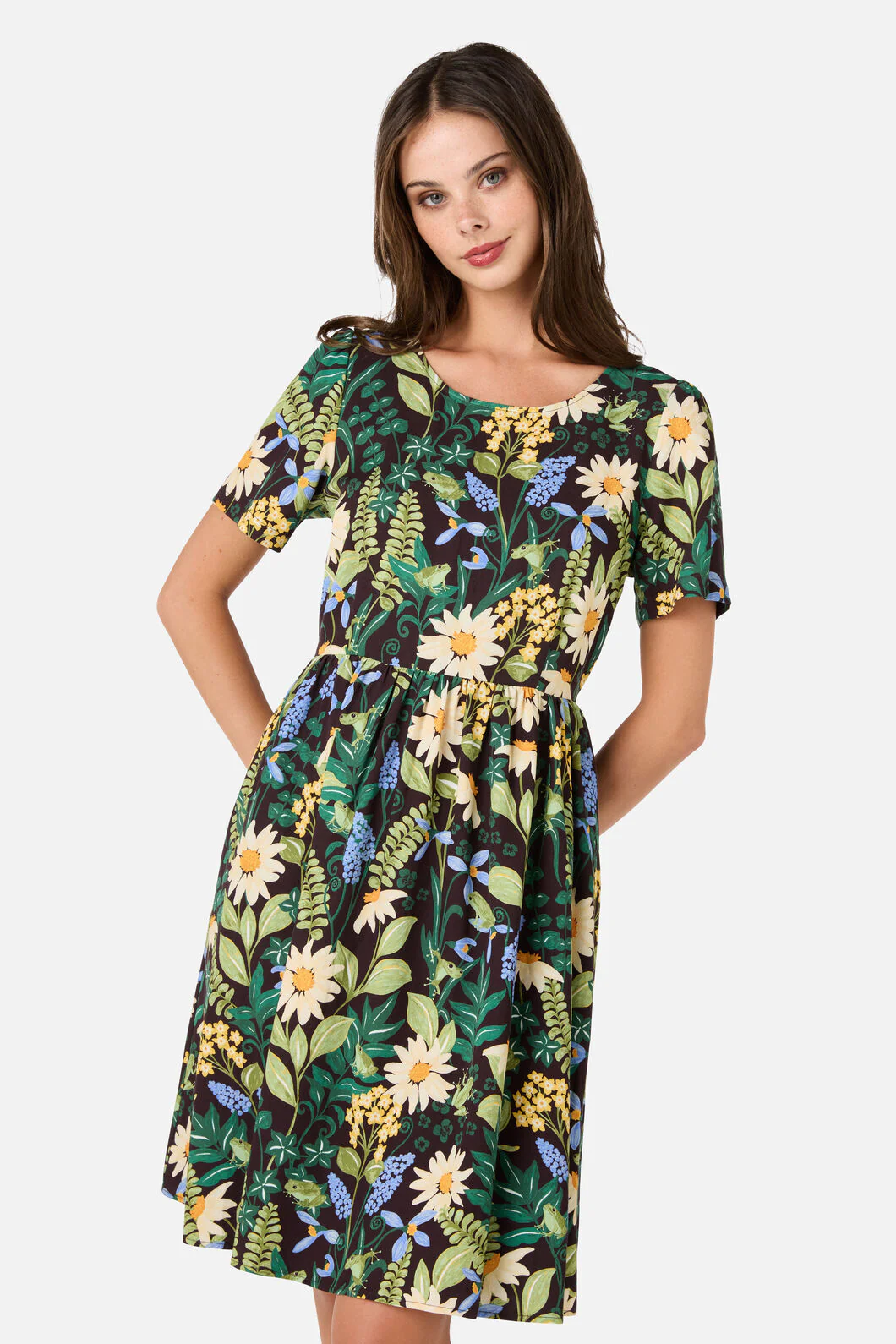 Tiana Tree Frog Smock Dress - Image 2