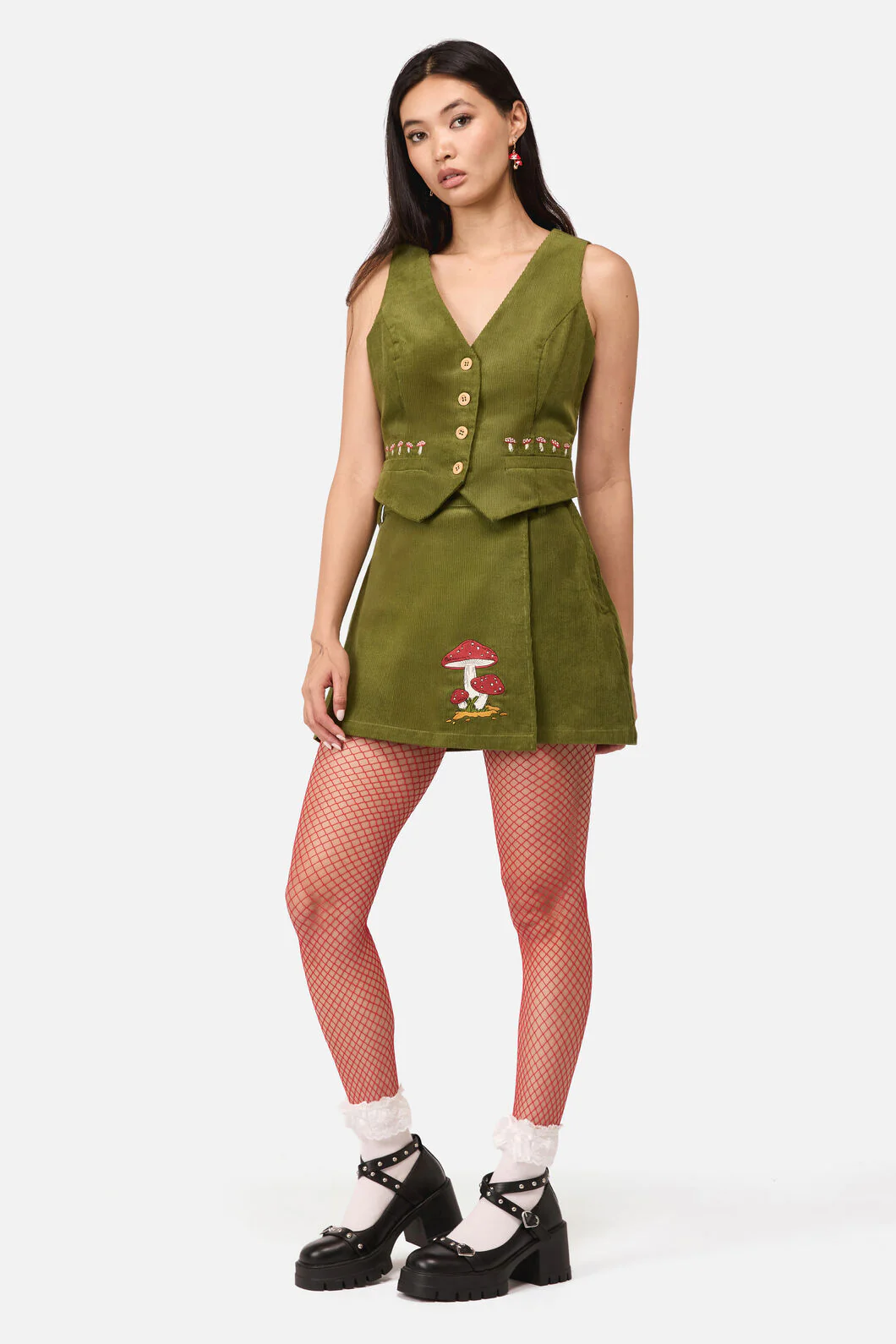 Toadstool Cord Skort - Image 3
