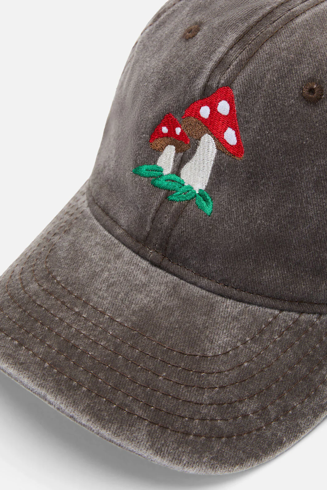 Toadstool Washed Canvas Cap - Image 7