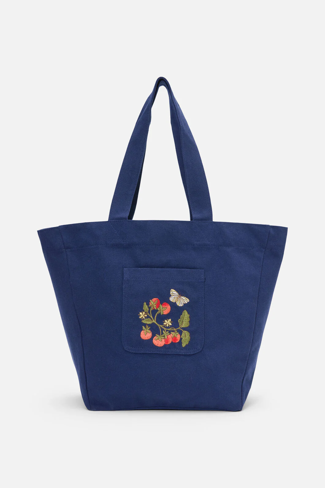Tomato and Moth Canvas Tote