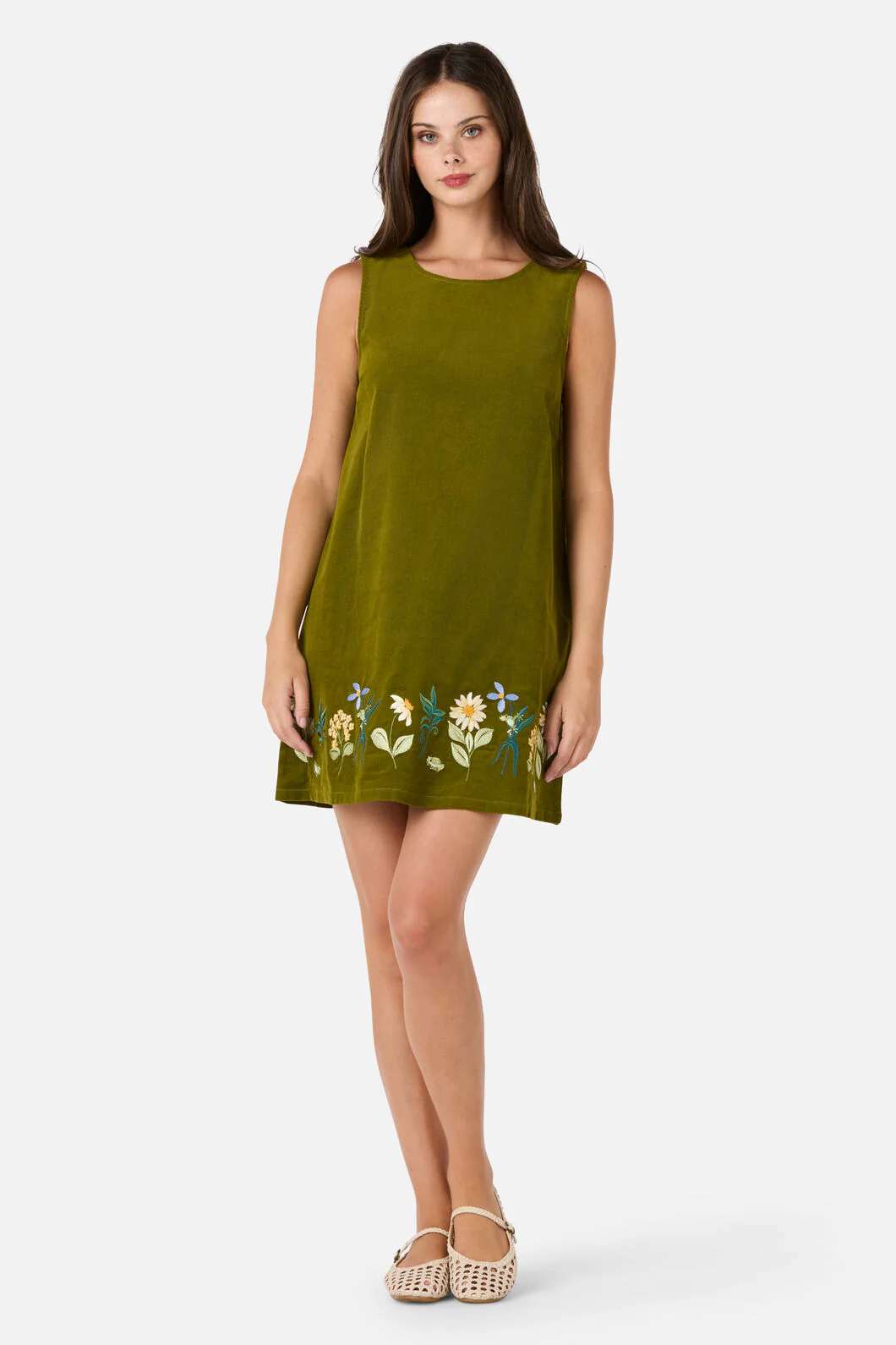 Tree Frog Embroidered Dress - Image 5