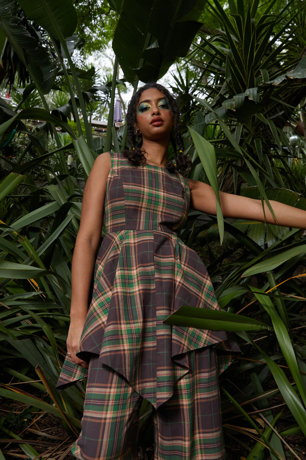 Triassic Tartan Handkerchief Pinny - Image 7
