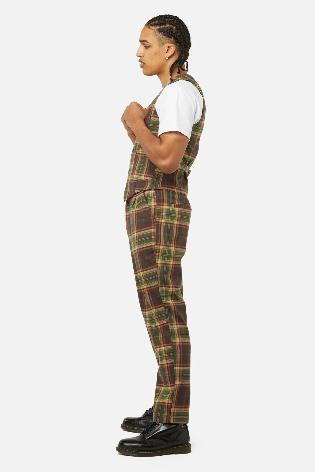 Triassic Tartan Pocket Vest - Image 3