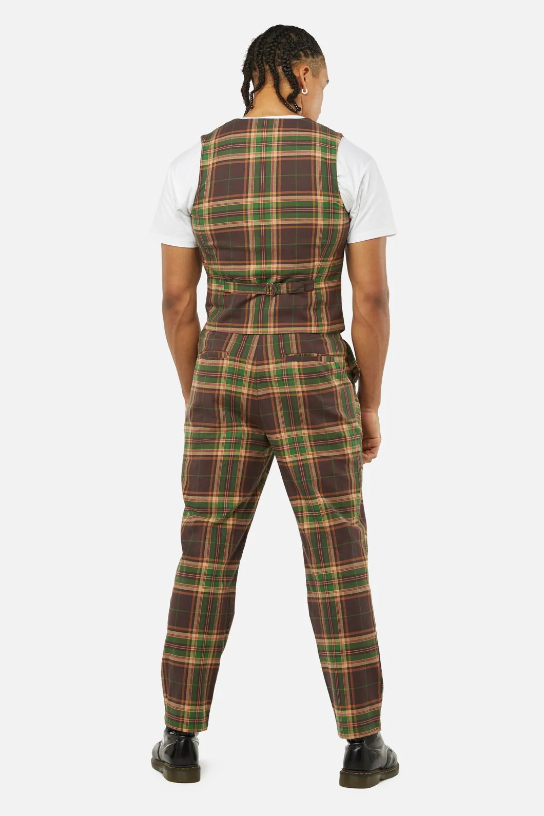 Triassic Tartan Pocket Vest - Image 4