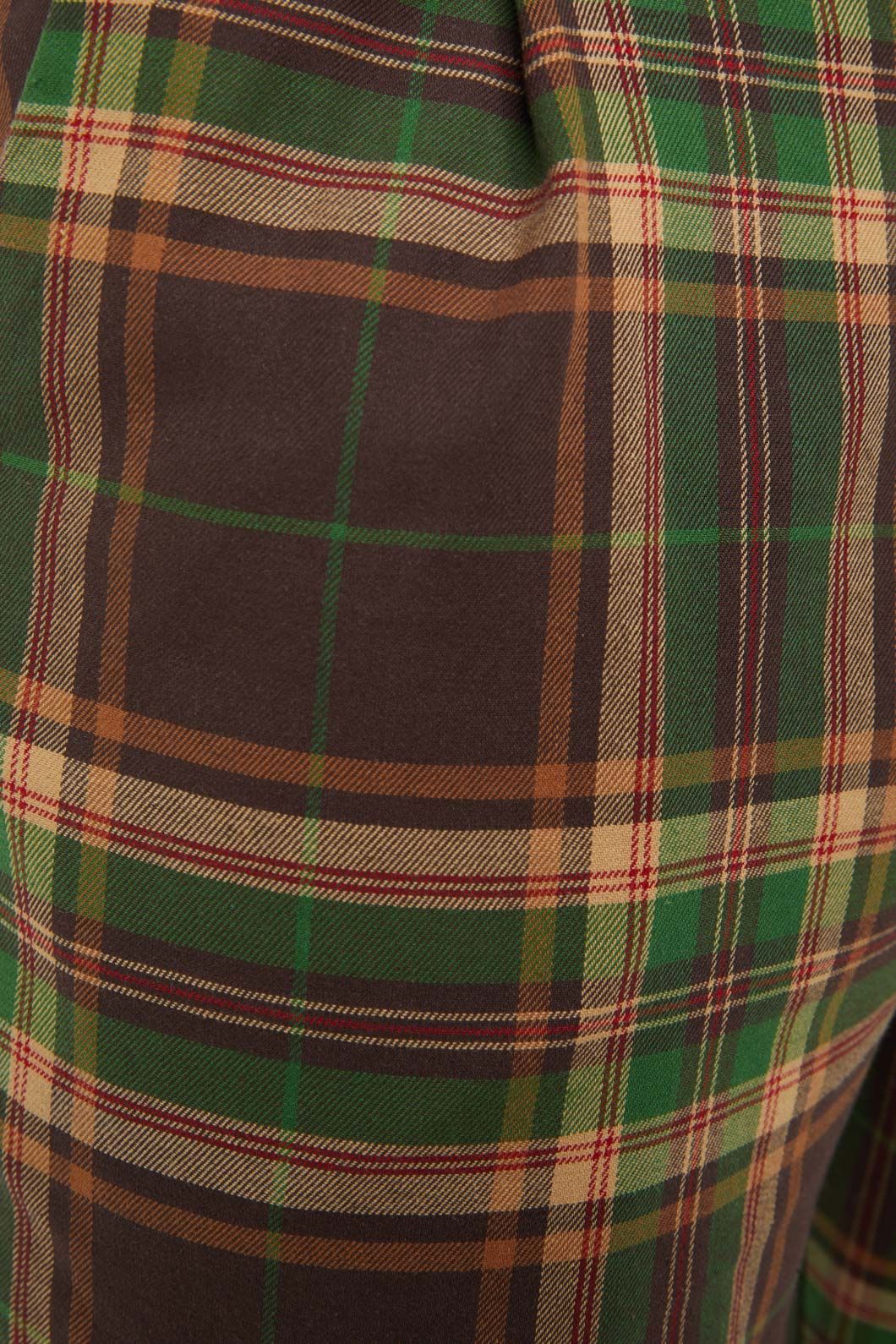 Triassic Tartan Straight Leg Pants - Image 5