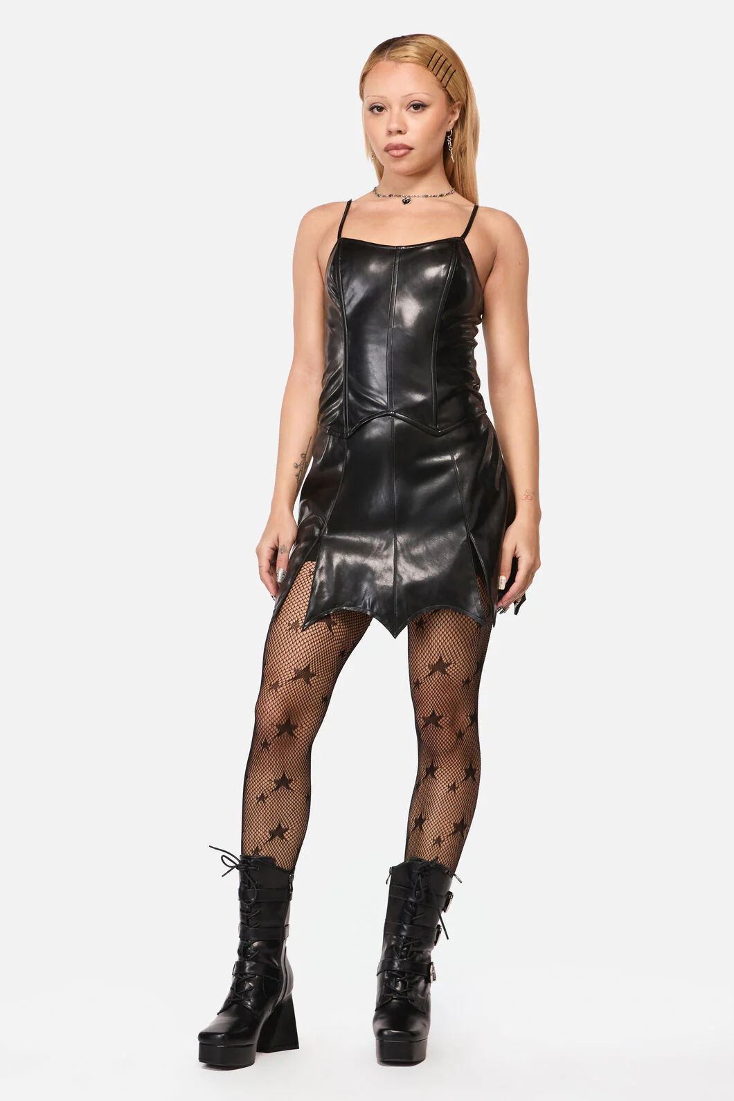 Trickz Pu Punk Top - Image 6