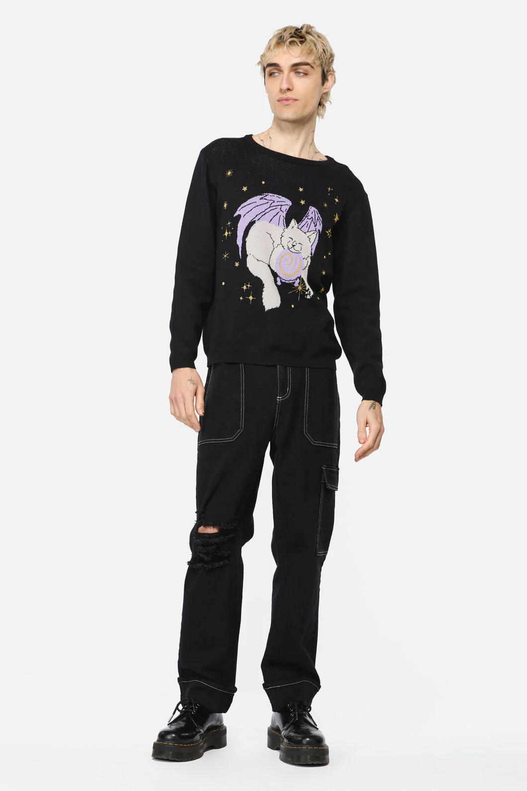 Unisex Predictions Knit Jumper - Image 4