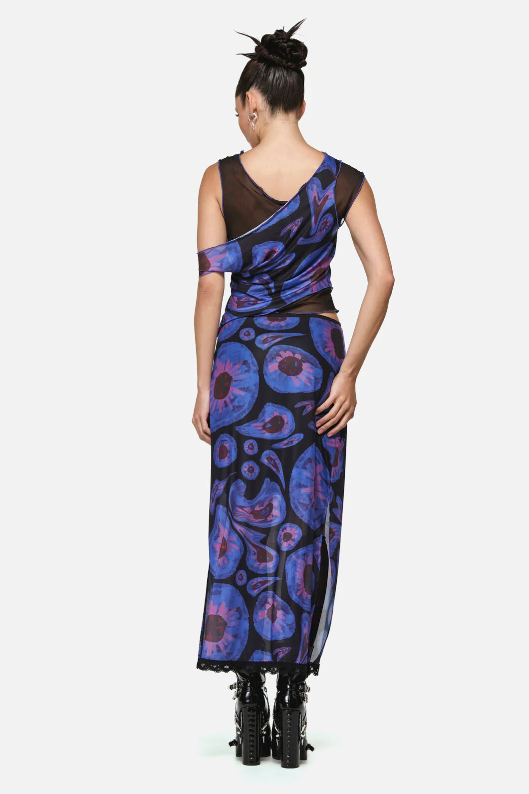 Unseen Geo Mesh Skirt - Image 4
