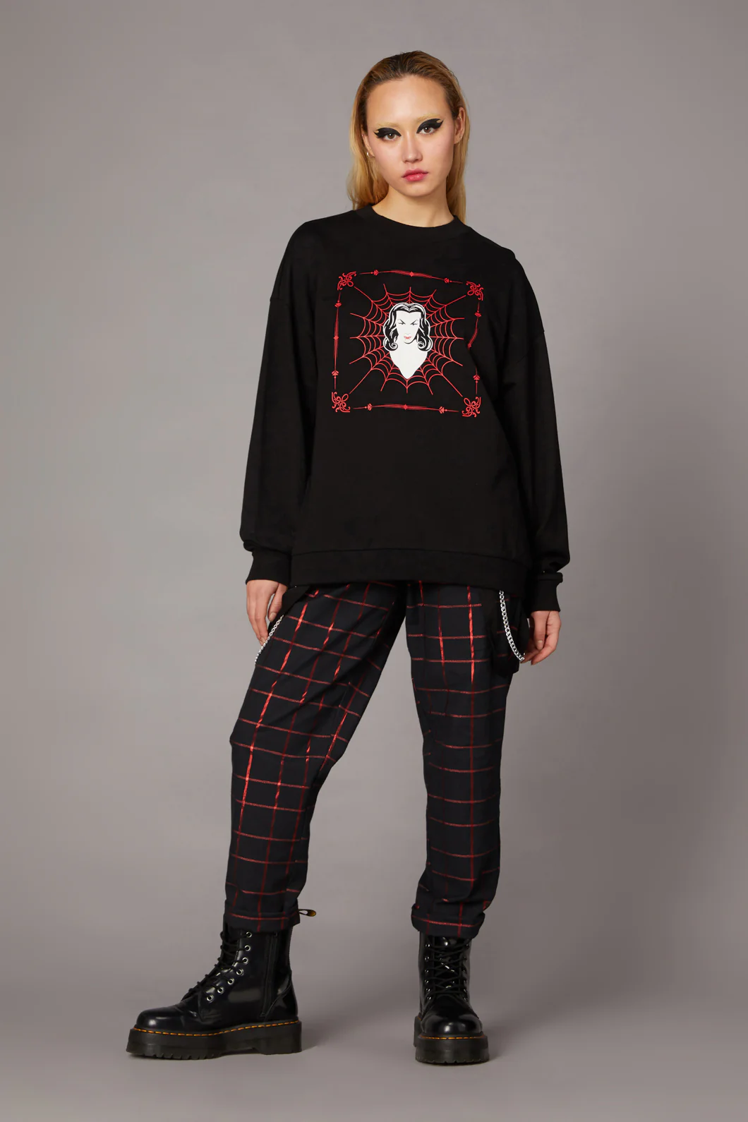 Vampire Print Sweater - Image 2