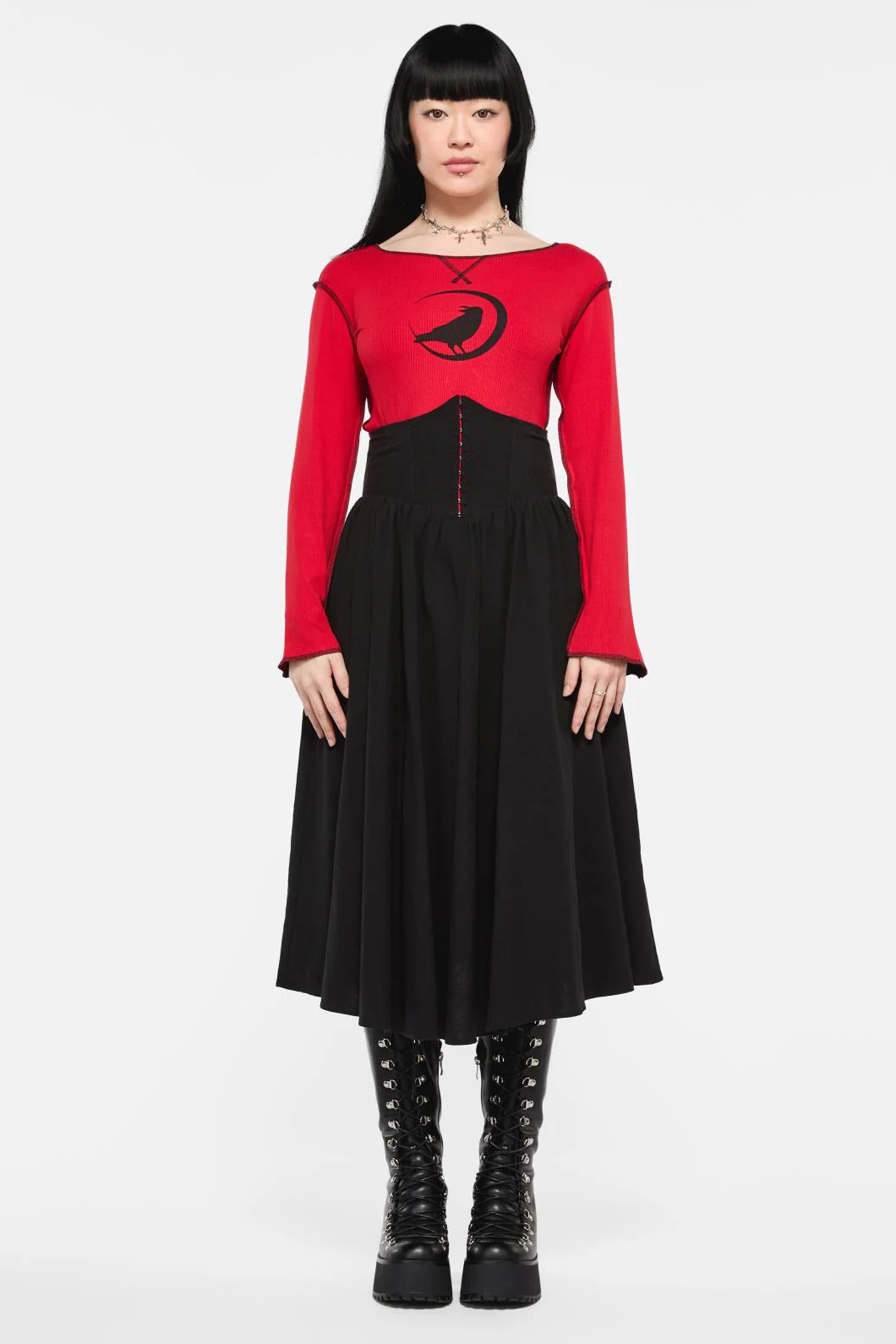 Vampy Corset Skirt