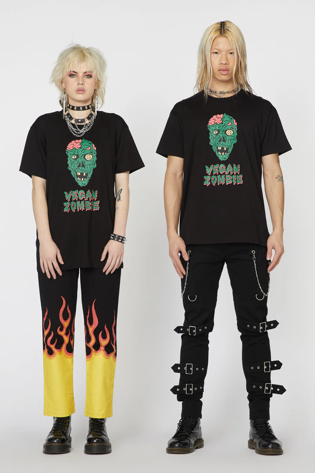 Vegan Zombie Unisex Tee - Image 2