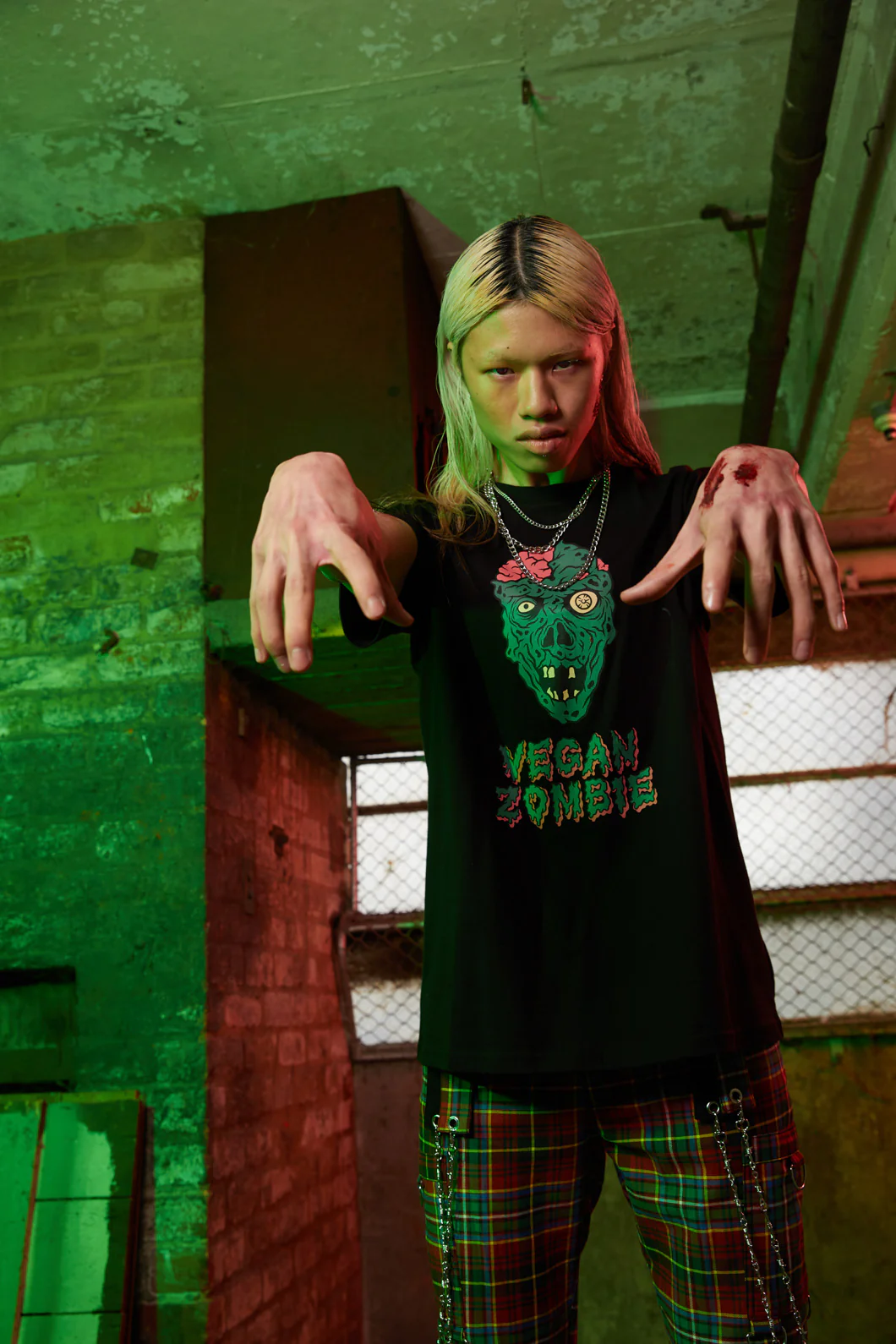 Vegan Zombie Unisex Tee - Image 3