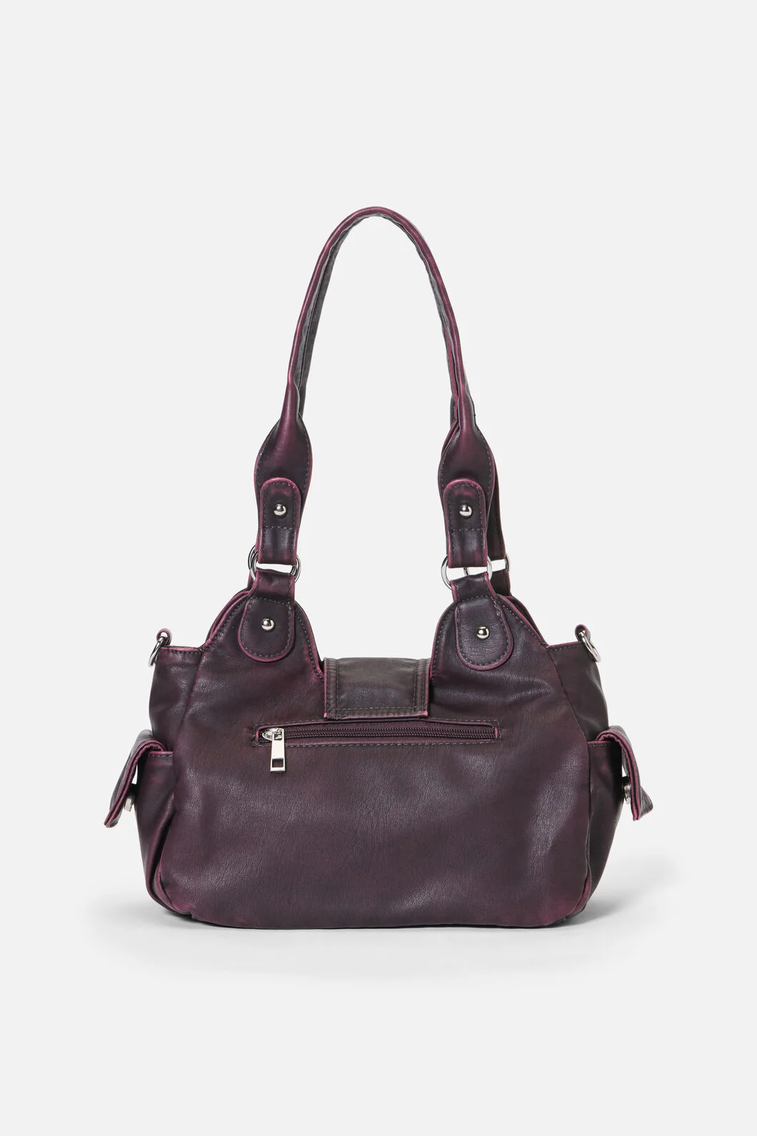 Vintage Buckle & Stud Bag - Image 6