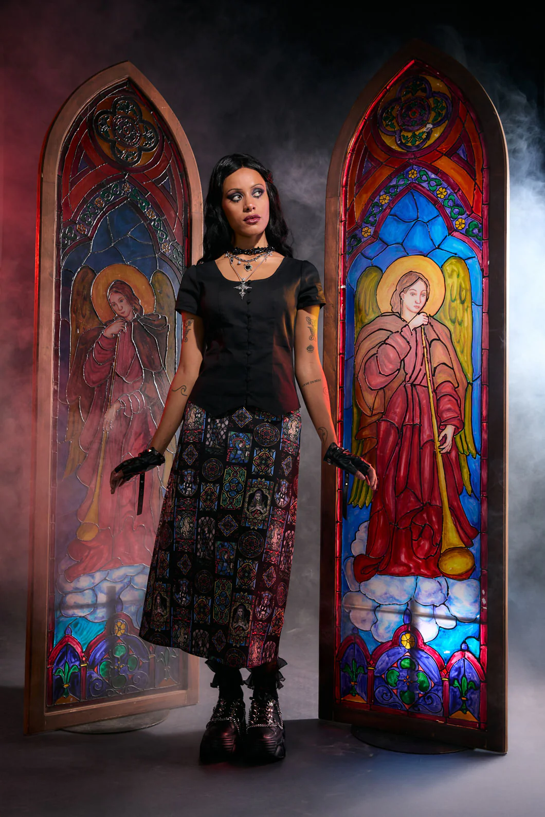 Vitrail Printed Skirt - Image 2