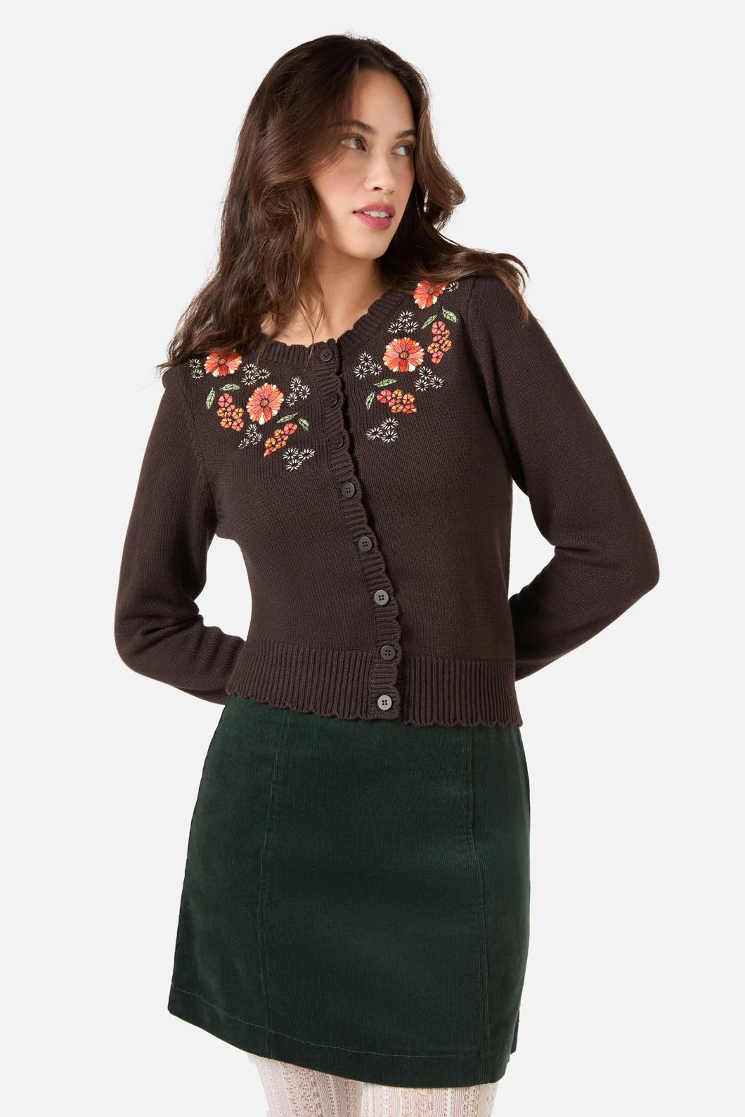 Viva Embroidered Cardigan - Image 2