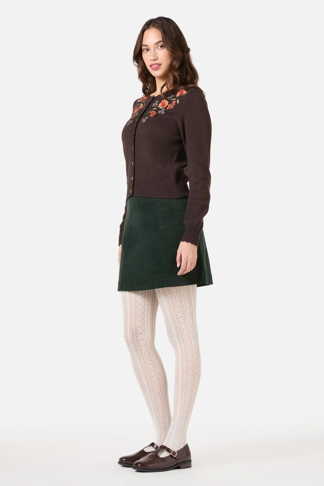Viva Embroidered Cardigan - Image 4