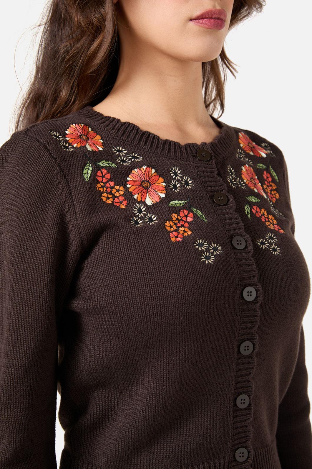 Viva Embroidered Cardigan - Image 6