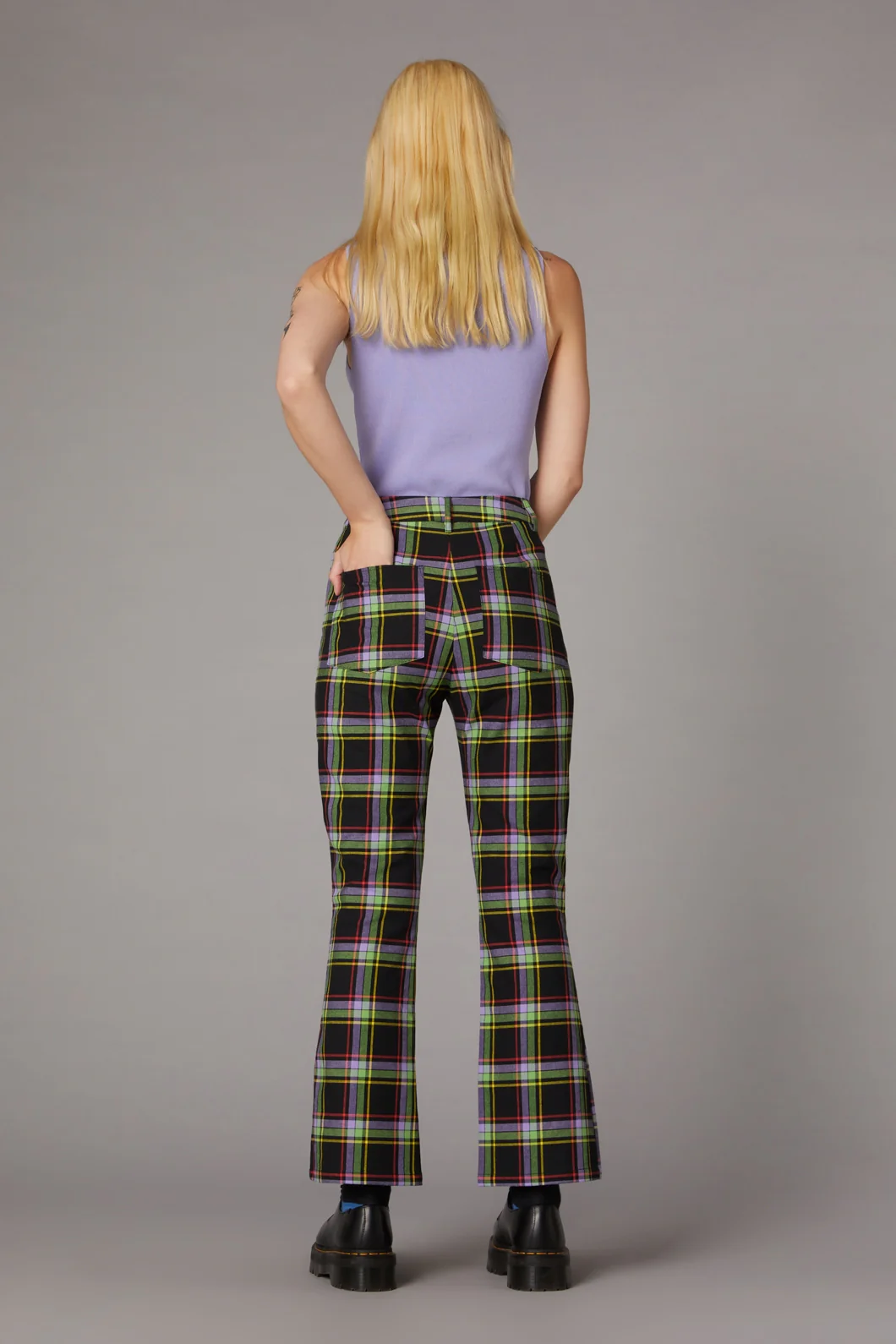 Vivid Tartan Goth Pant - Image 4