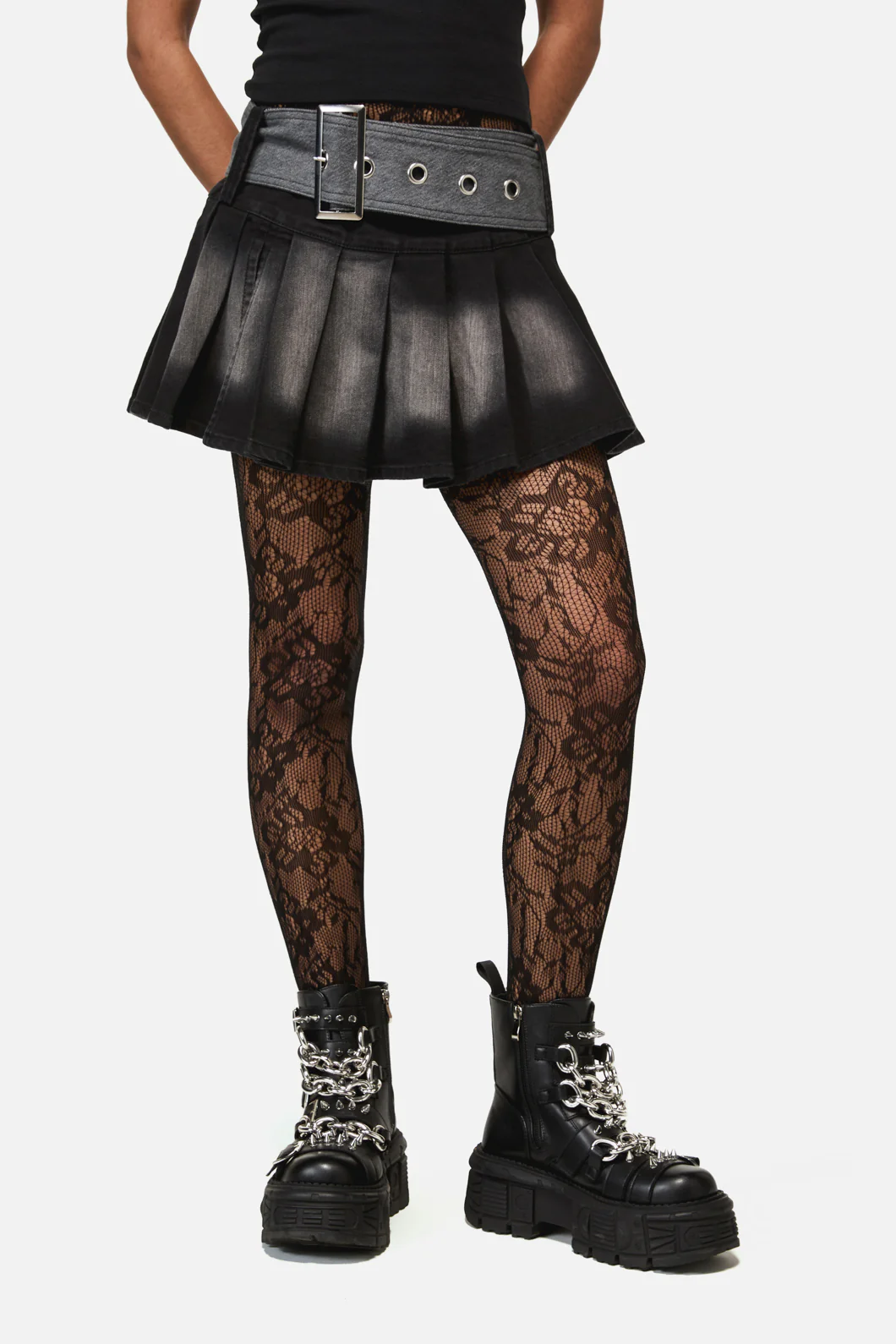 Vixi Cyber Tech Belt Skort - Image 3