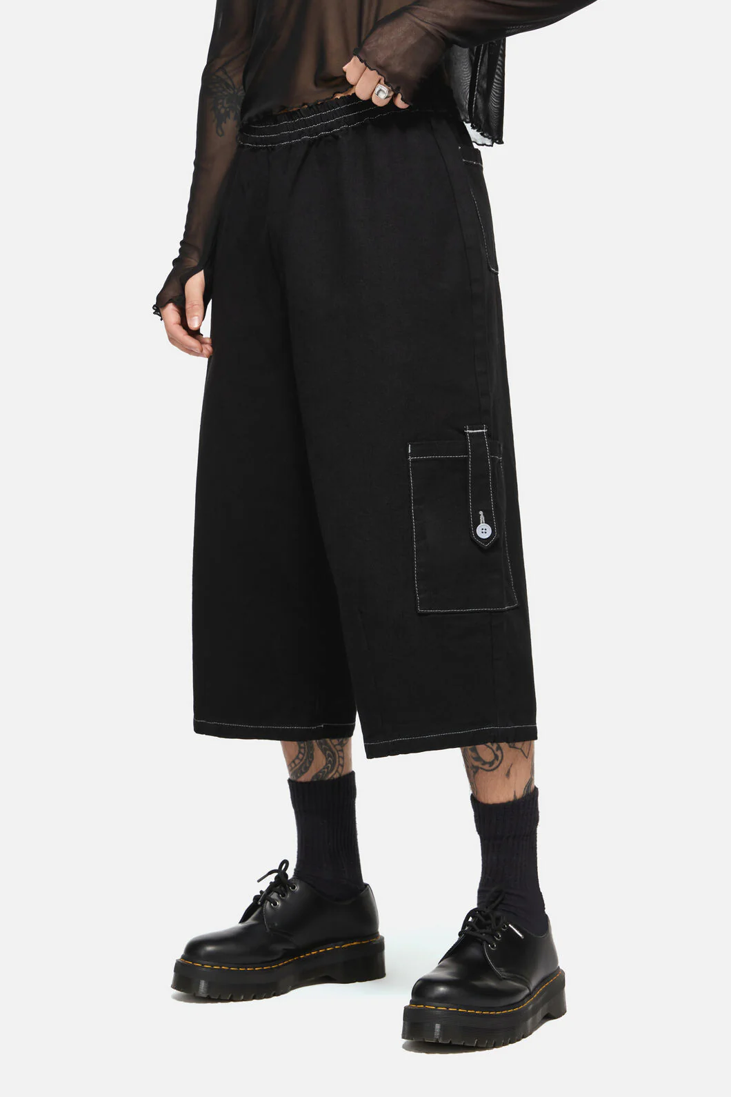 Vixi Relaxed Fit Denim Short - Image 2