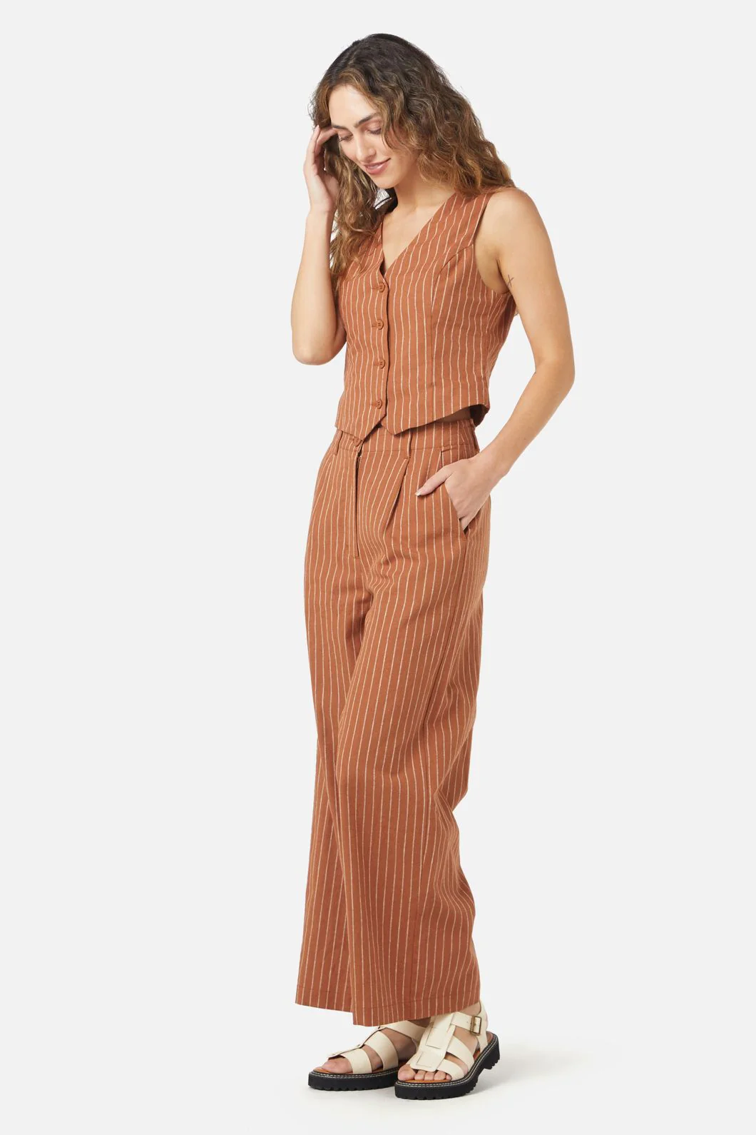 Walter Stripe Vest - Image 3