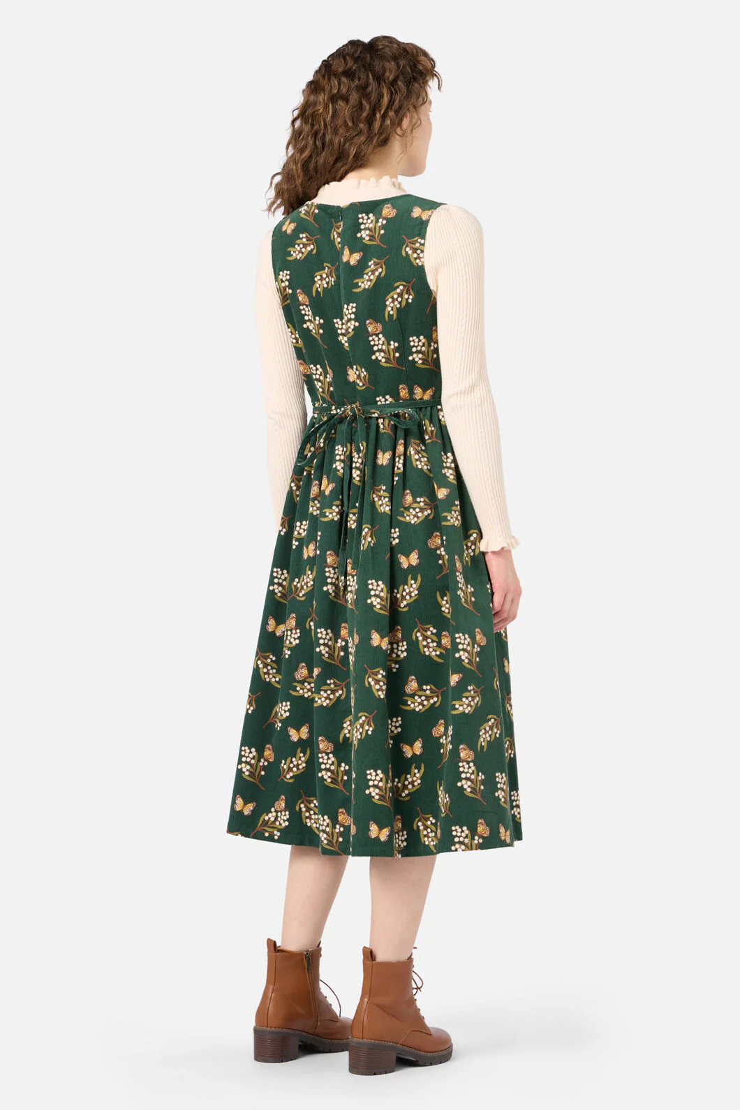 Wattle & Butterfly Midi Dress - Image 4