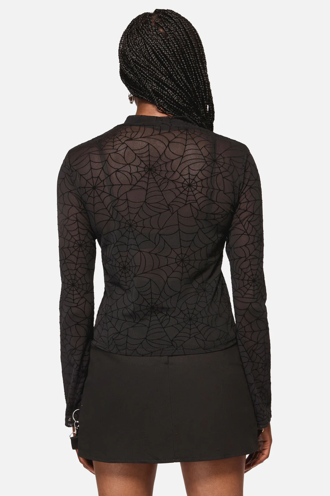 Web Flocked Mesh Top - Image 4