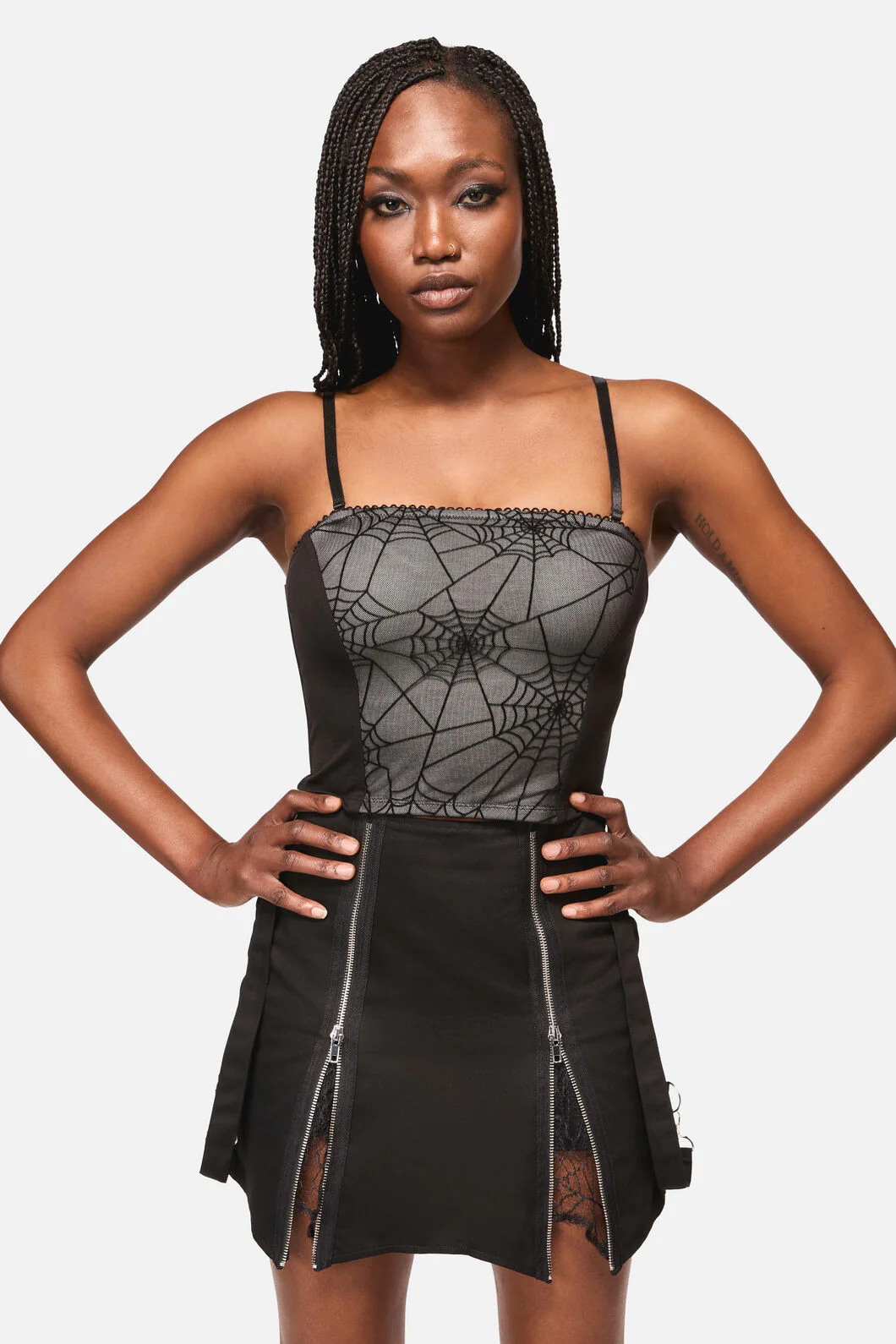 Web Lace Camisole Tank - Image 2