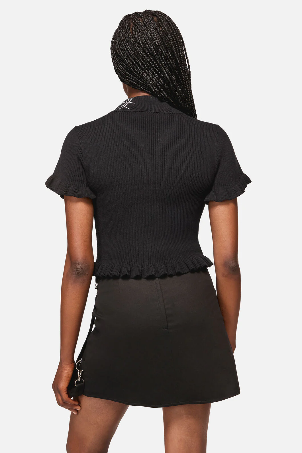 Webbed Zipper Cardi - Image 3