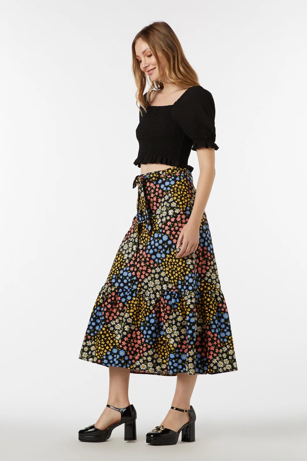 Wendy Floral Skirt - Image 3