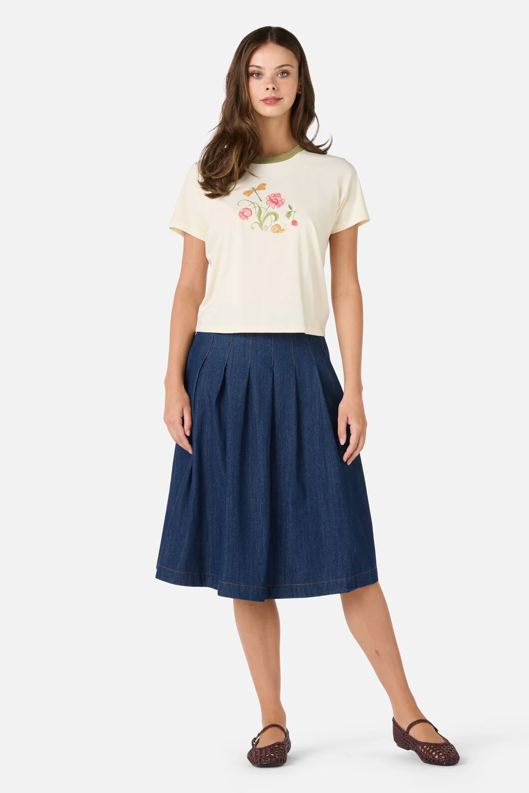 Whimsical Printed Tee