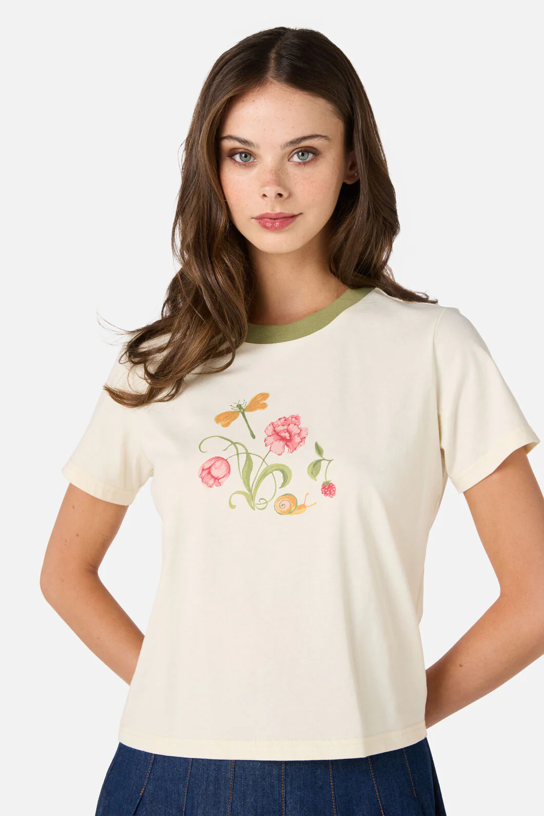 Whimsical Printed Tee - Image 2