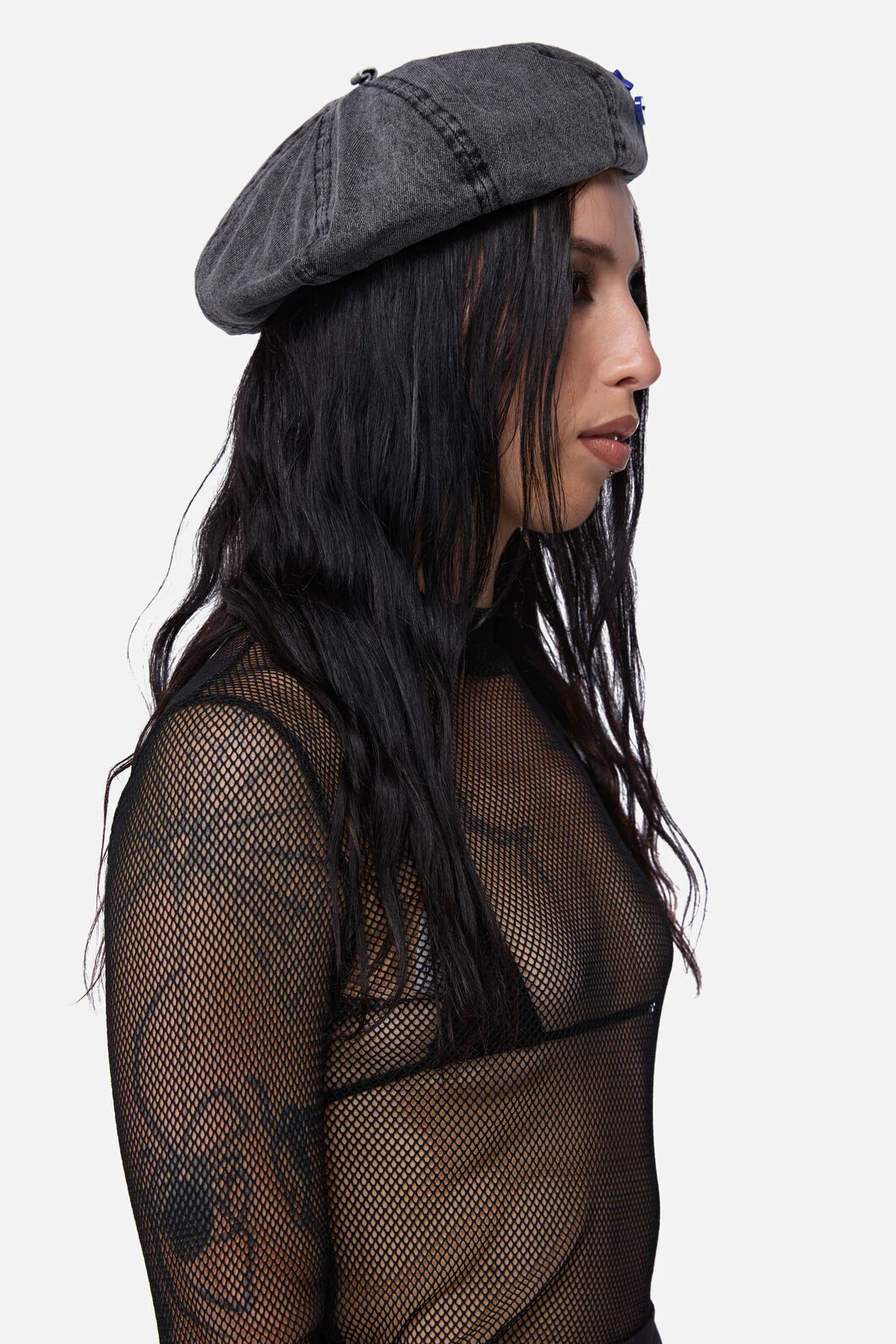 Whirl Denim Beret - Image 2