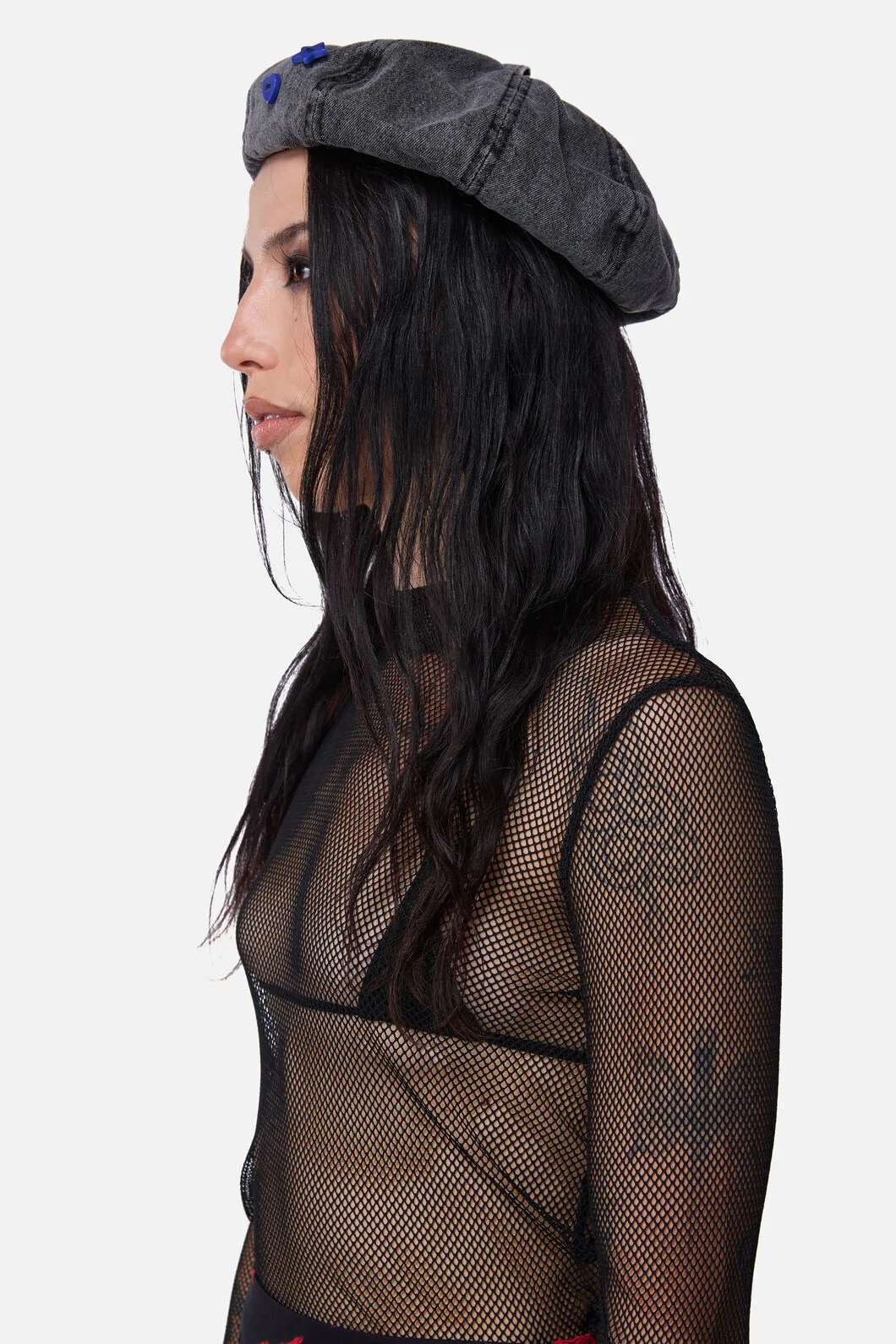 Whirl Denim Beret - Image 3