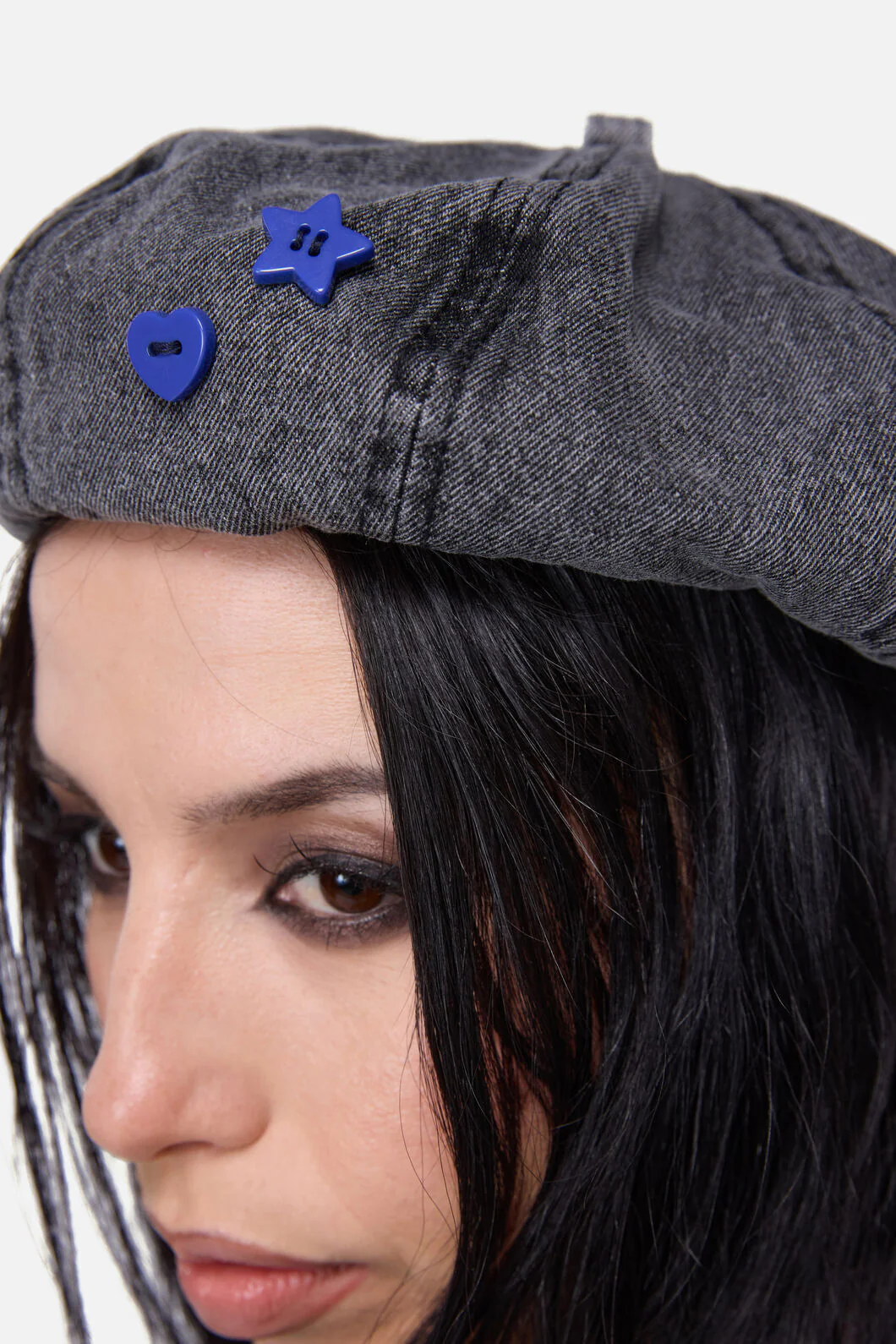 Whirl Denim Beret - Image 4