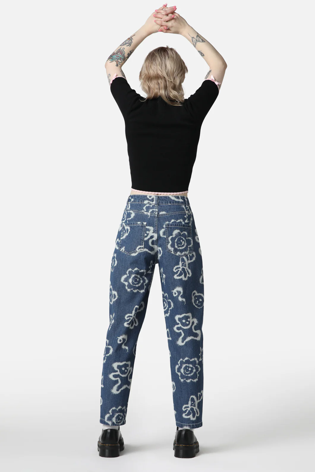White Out Denim Jeans - Image 4